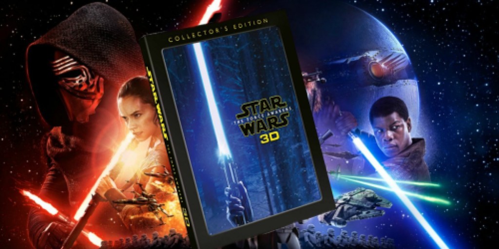 Disney Movie Rewards: Star Wars The Force Awakens Blu-ray Only 600 Points + More