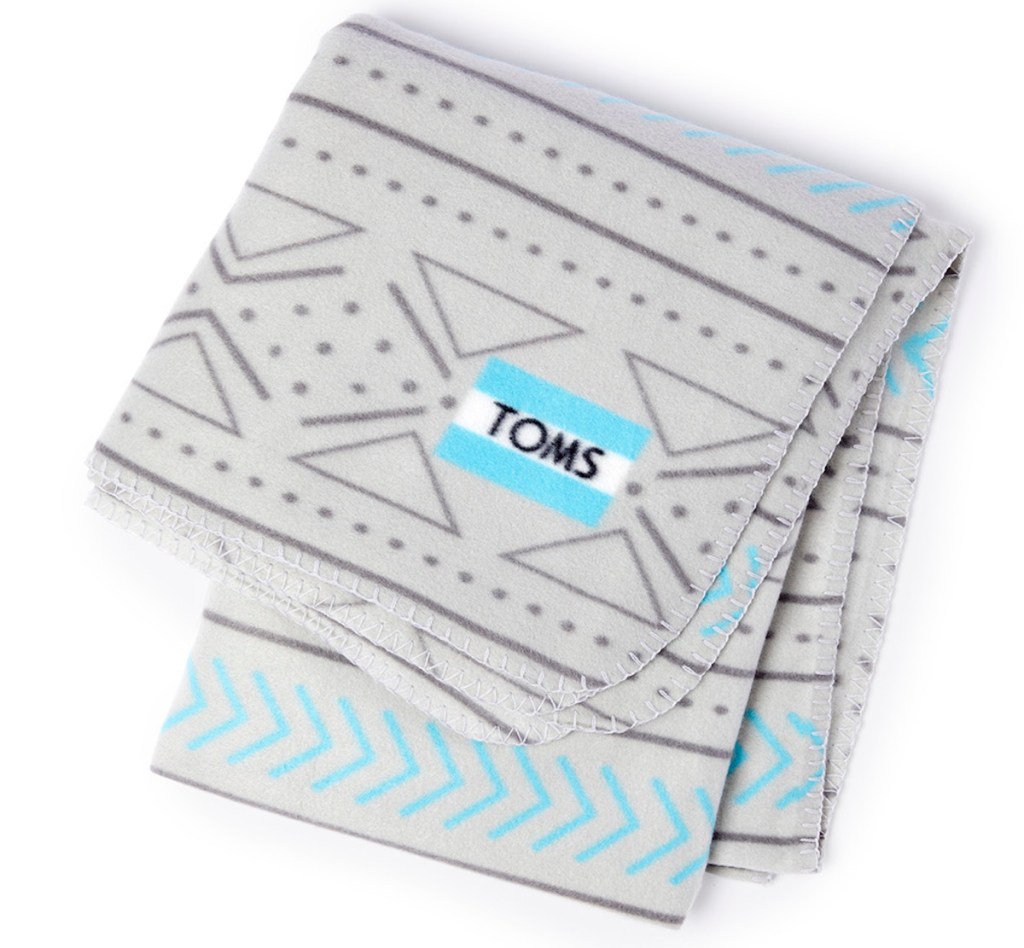 TOMS Grey Blanket