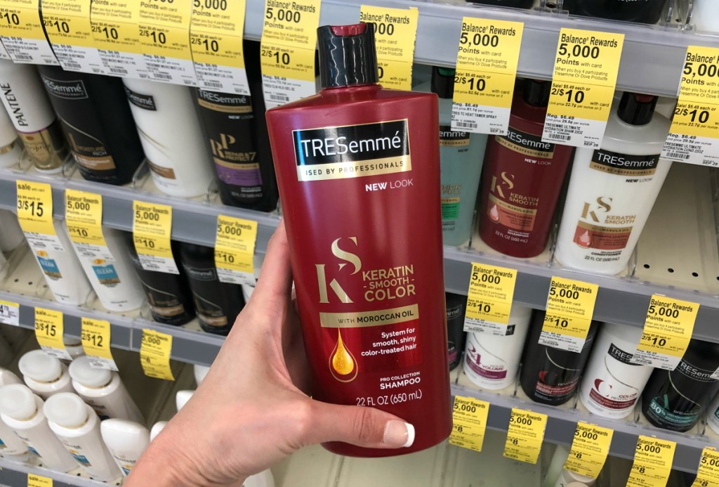 TRESemme moroccan oil variety