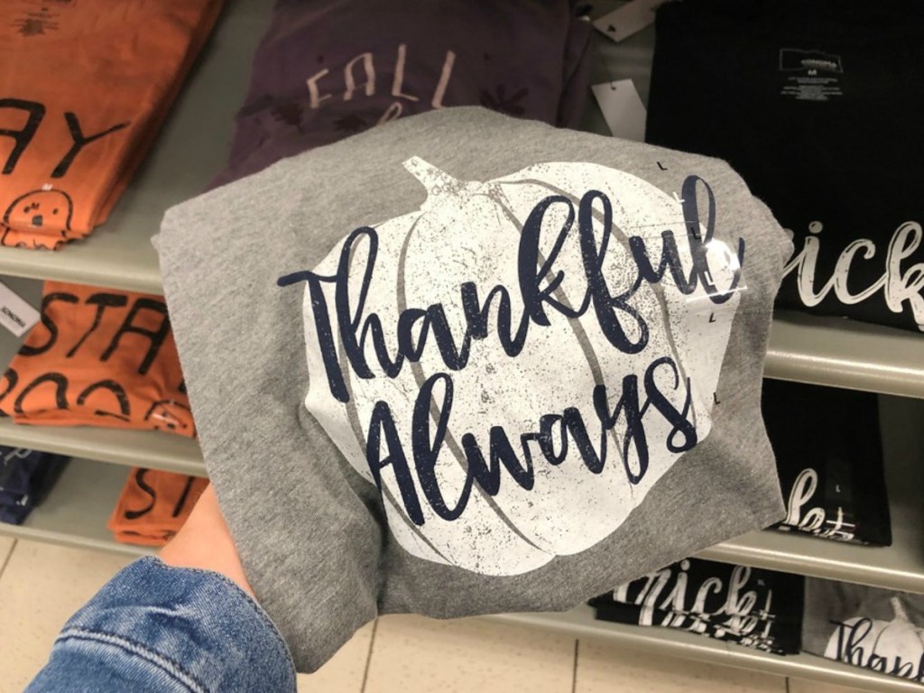 Thankful tee at Kohl's