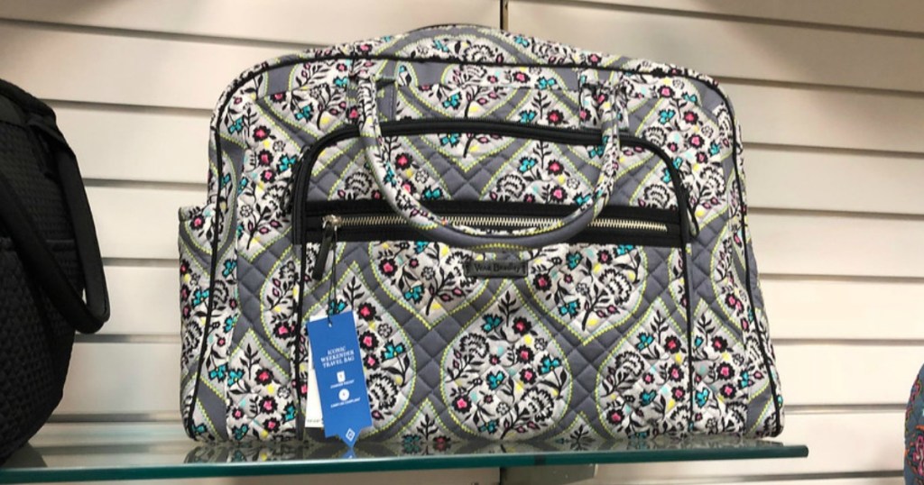 Vera Bradley Iconic Weekender Travel Bag