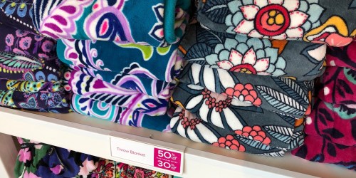 Vera Bradley Throw Blankets Just $18 (Regularly $75) | Easy Gift Idea