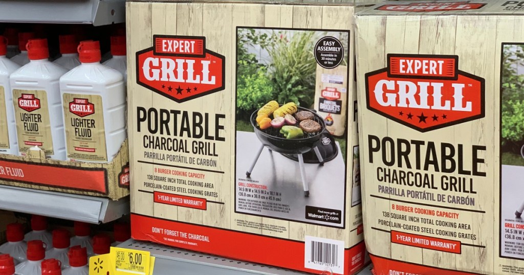 Walmart Portable Charcoal Grill