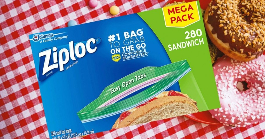 Ziploc Sandwich Bags by donuts