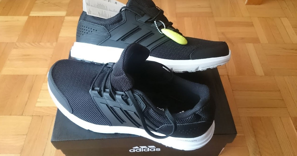 Adidas Shoes on box