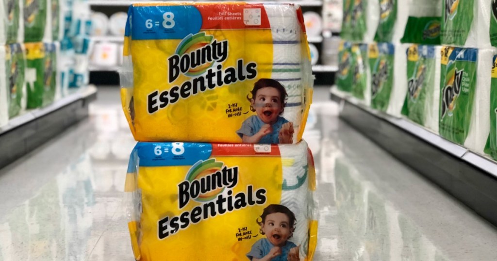 bounty essentials at store