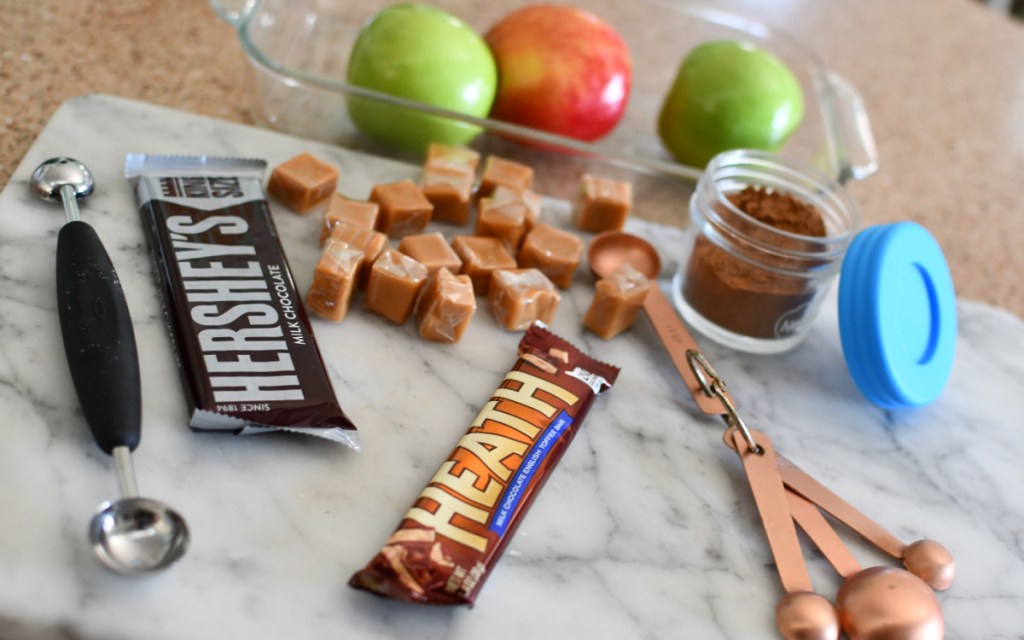 caramel stuffed apple ingredients