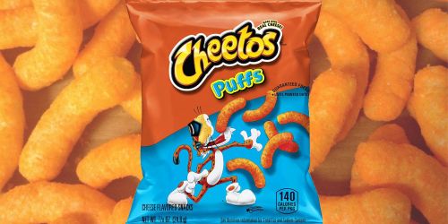 Cheetos Puffs 40-Count Only $8.45 Shipped at Amazon | Just 21¢ a Bag