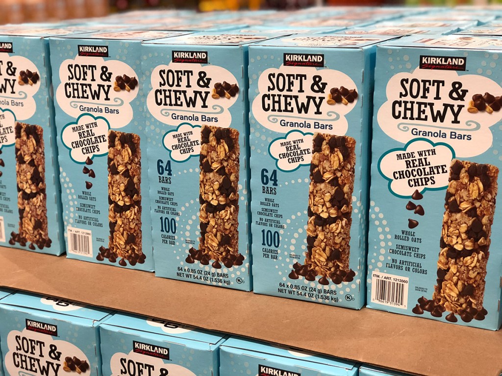 kirkland signature granola bars at costco