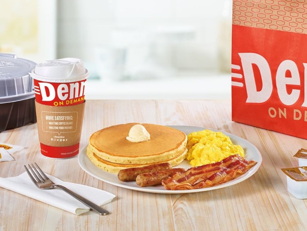 Denny's breakfast to go