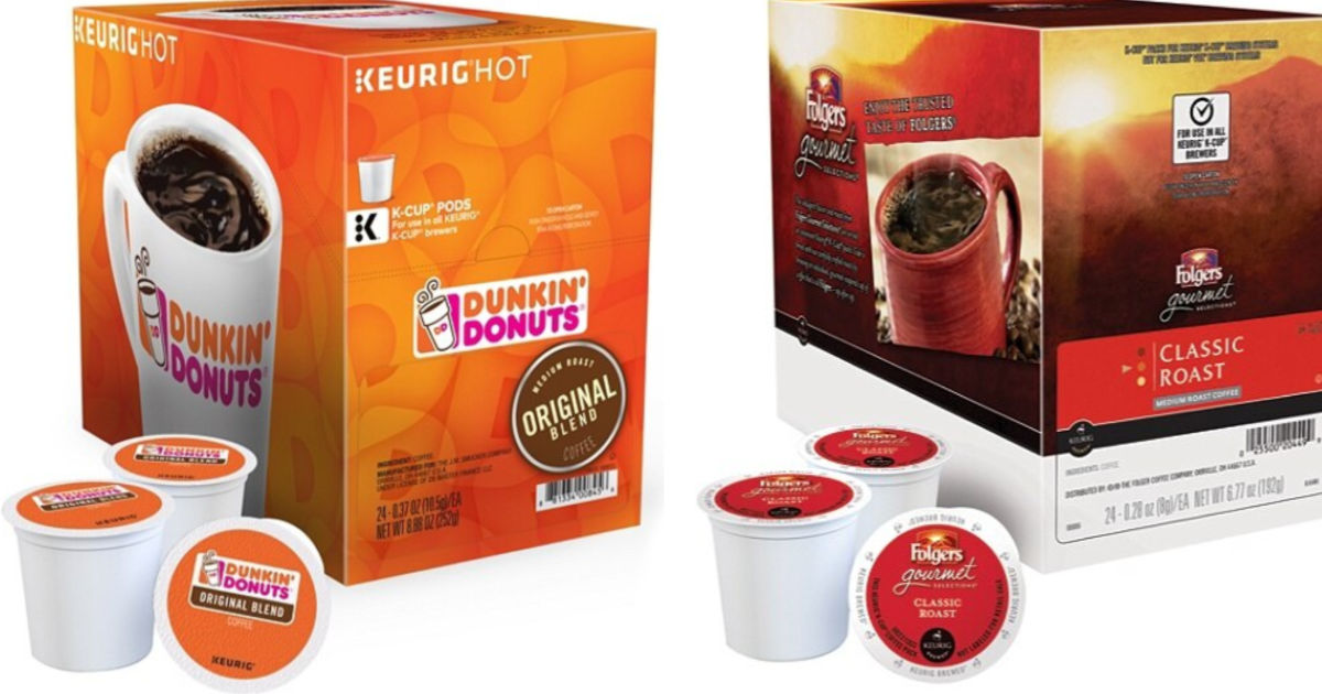 keurig and folgers k-cups