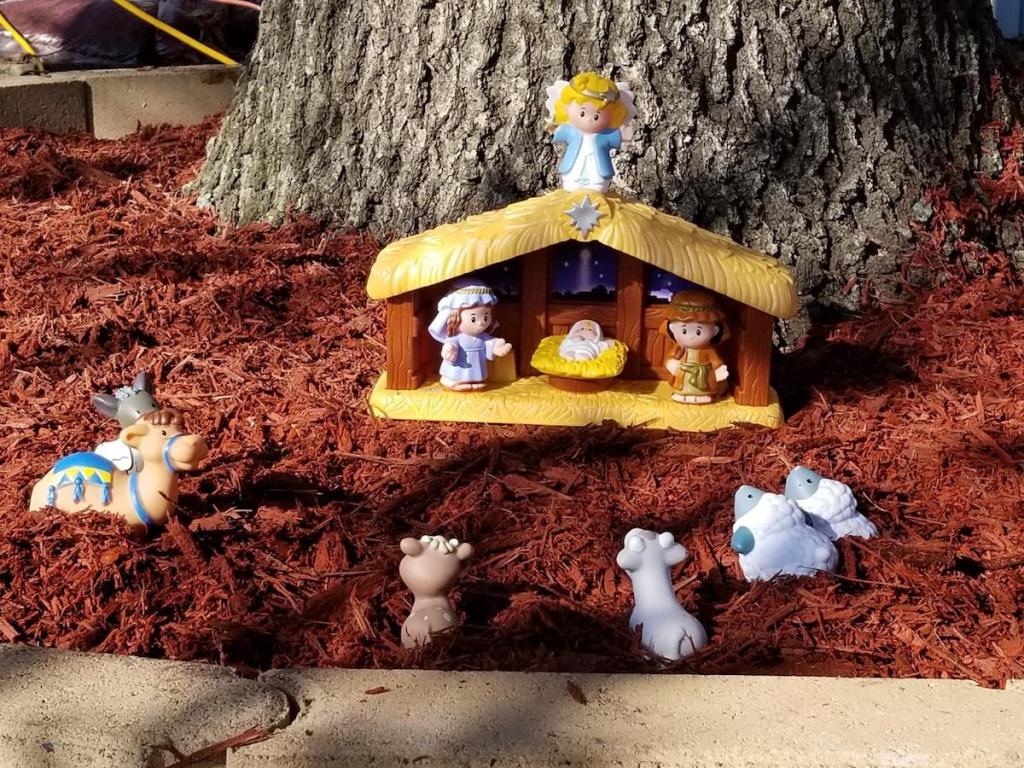 fisher price nativity set