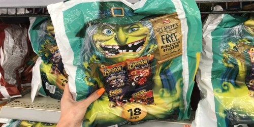 Cheetos Bag of Bones Snacks Spotted at Walmart | Score FREE Halloween Reflective Stickers w/ Purchase