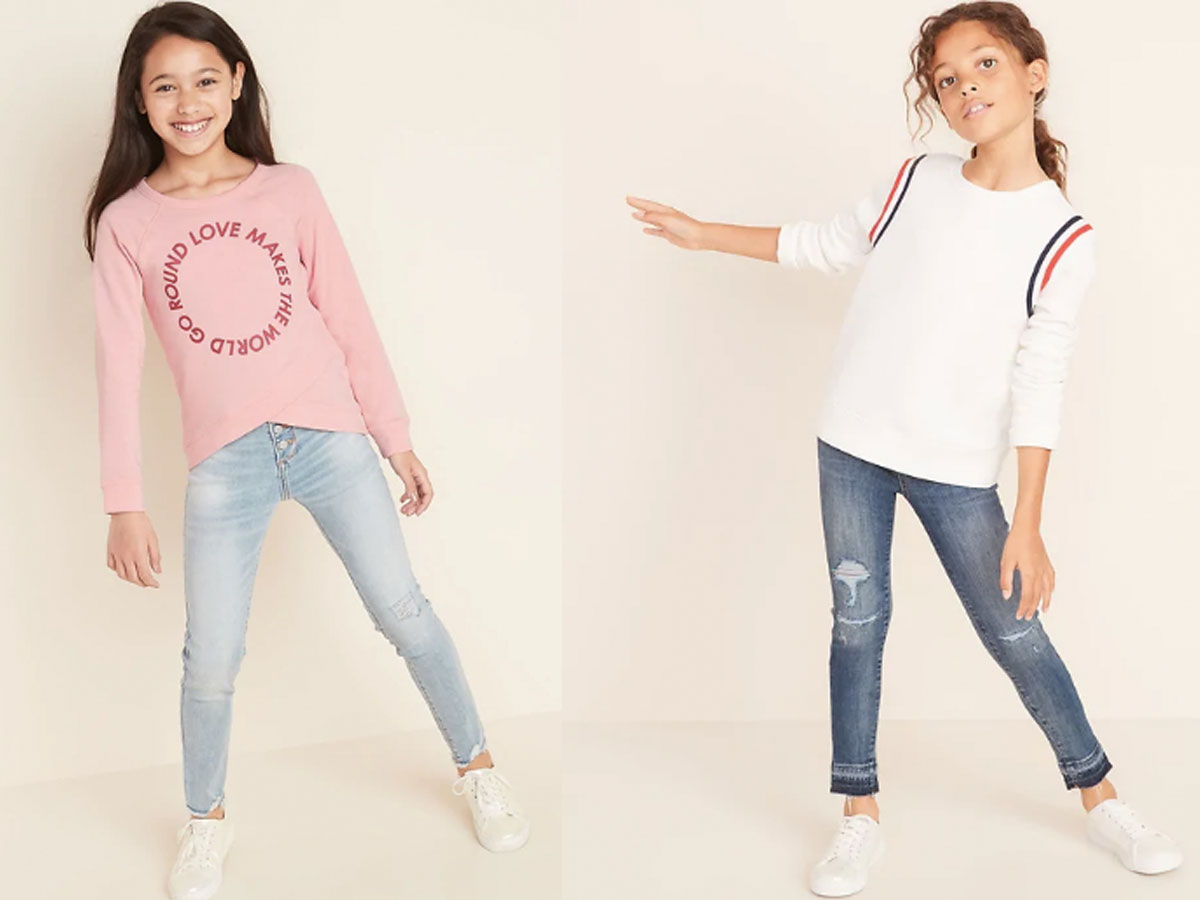 girls sweatshirts old navy