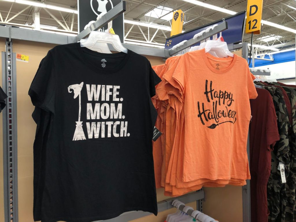 halloween tees at walmart