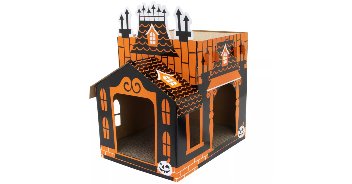 Deluxe Haunted cat mansion 