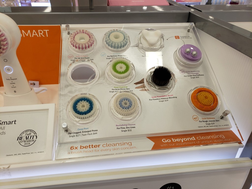 Clarisonic on display at ulta