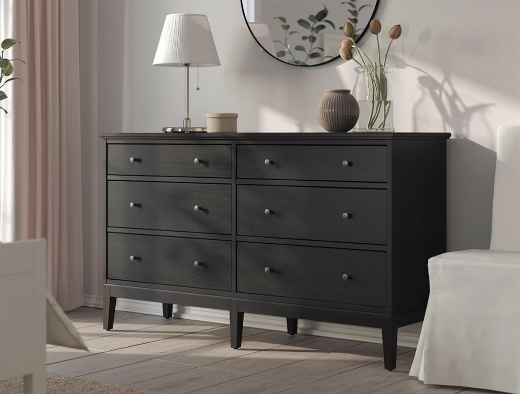 ikea idanaes 6 drawer dresser