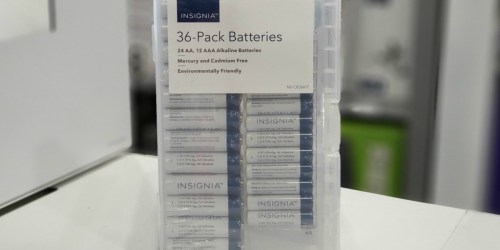 Insignia 36-Pack AA and AAA Batteries Only $6.99 at Best Buy (Regularly $14)