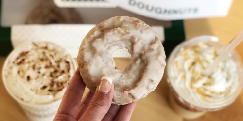 Krispy Kreme’s Pumpkin Spice Cake Doughnuts and Lattes are Back for a Limited Time