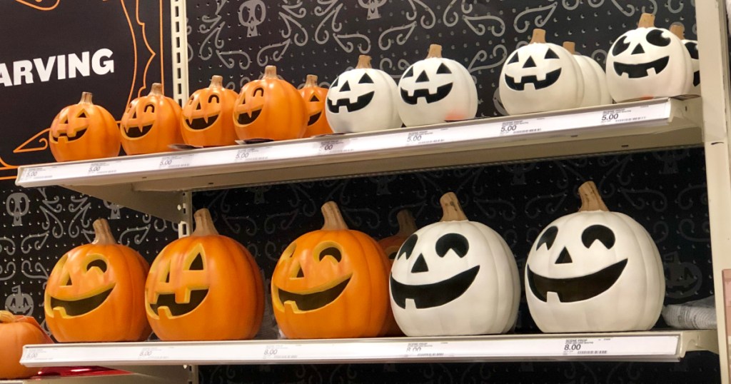 light-up pumpkins