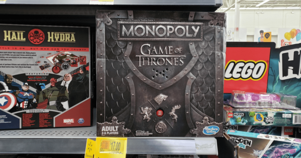 monopoly game of thrones