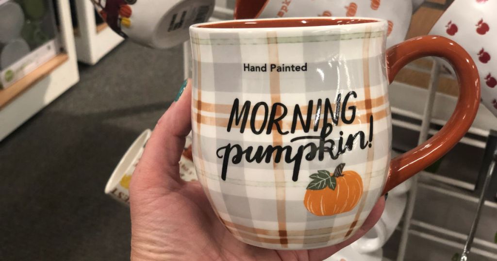 morning pumpkin coffee mug kohls