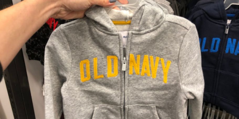 Get 50% Off Old Navy Sweatshirts & Sweatpants | Cozy Styles from $6.49!