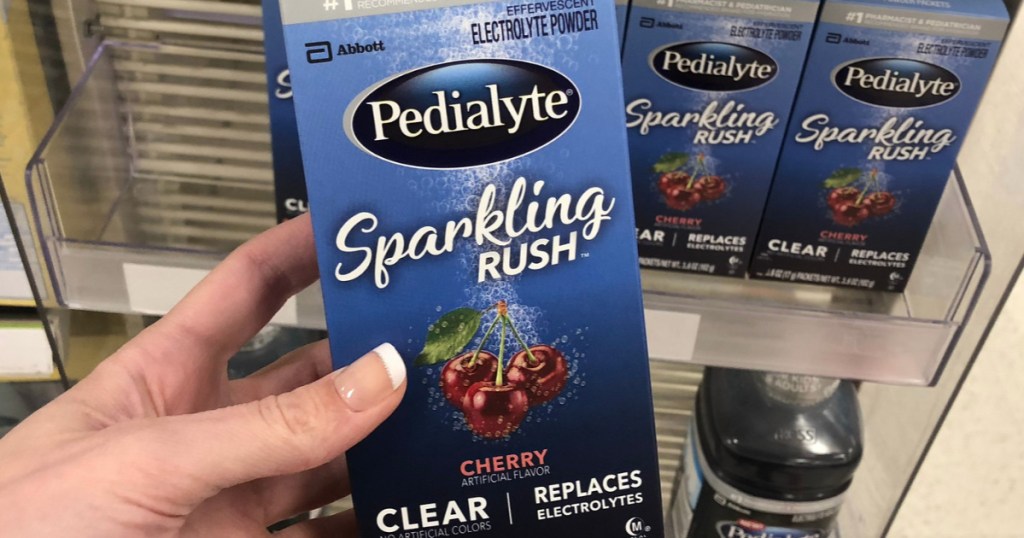 pedialyte sparkling rush