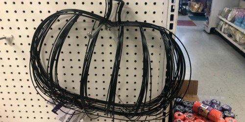 Dollar Tree Halloween Wire Wreaths Only $1