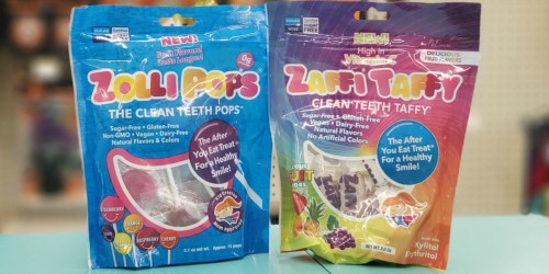 Zollipops & Zaffy Taffy Clean Teeth Candy Only $1.50 at Walgreens | Sugar Free