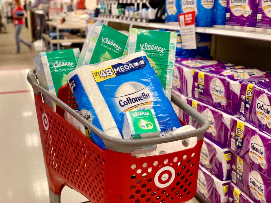 target-cart-full-household-essentials