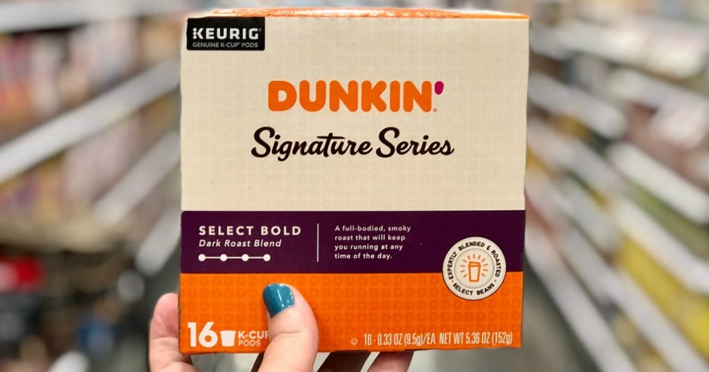 dunkin donuts signature series coffee pods at target