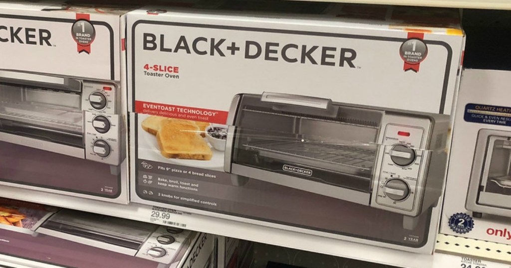 black + decker 4-slice toaster oven at target