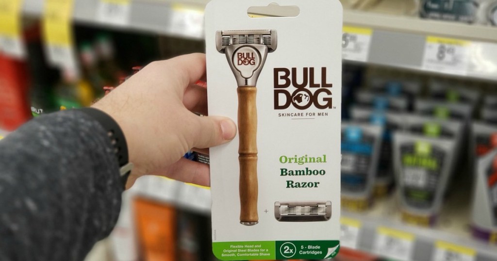 bulldog original bamboo razor at walgreens