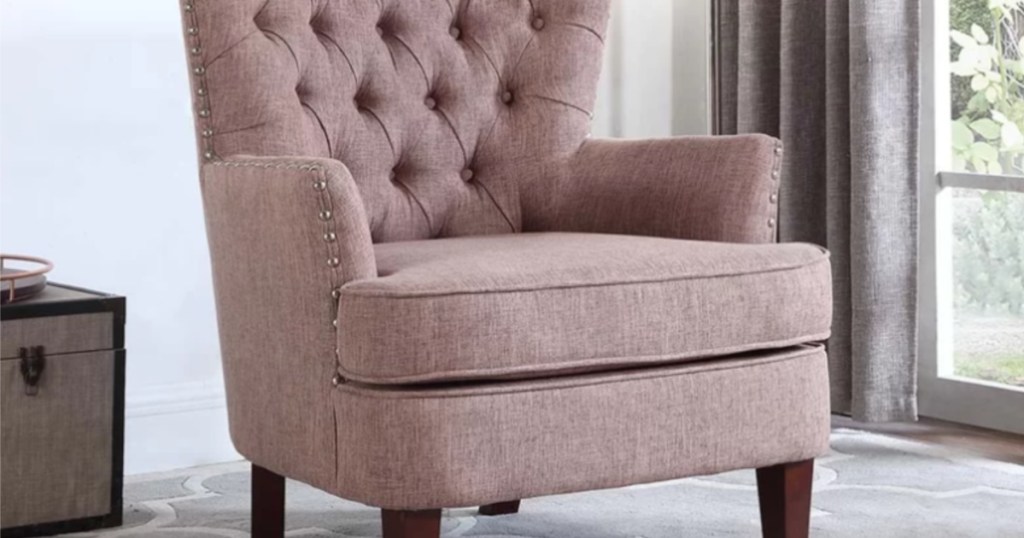 alcott hill armchair in living room