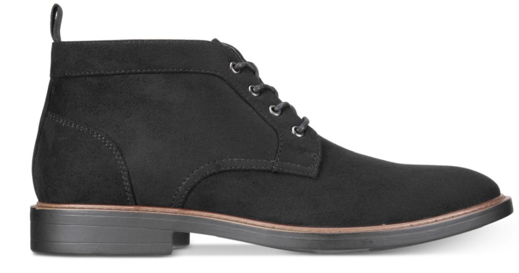 mens black alfani aiden chukka boot