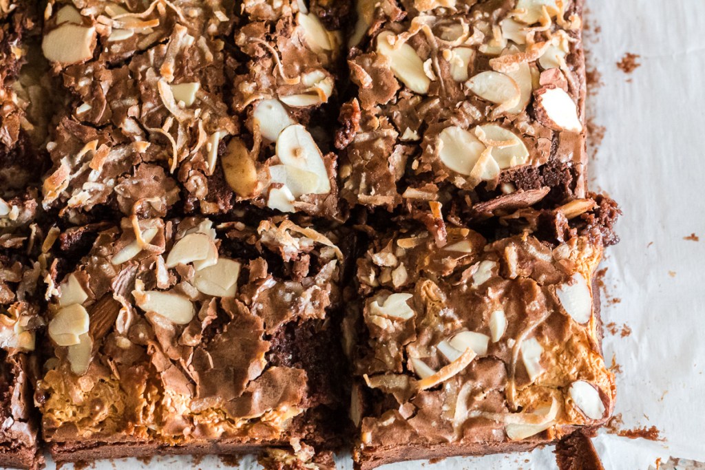 almond joy brownies 