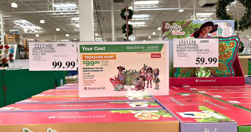 american girl sets at costco