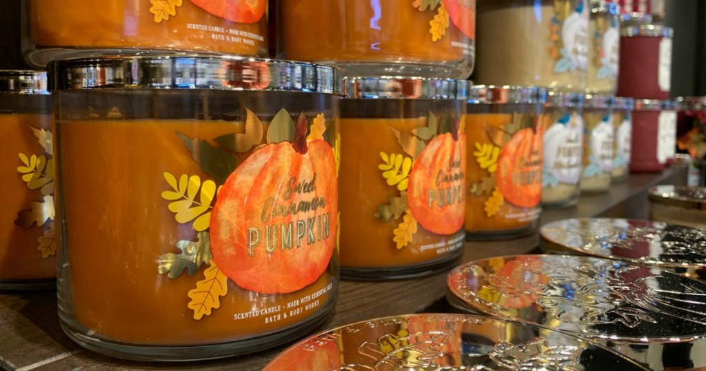 Bath & Body Works Sweet Cinnamon Pumpkin Candle