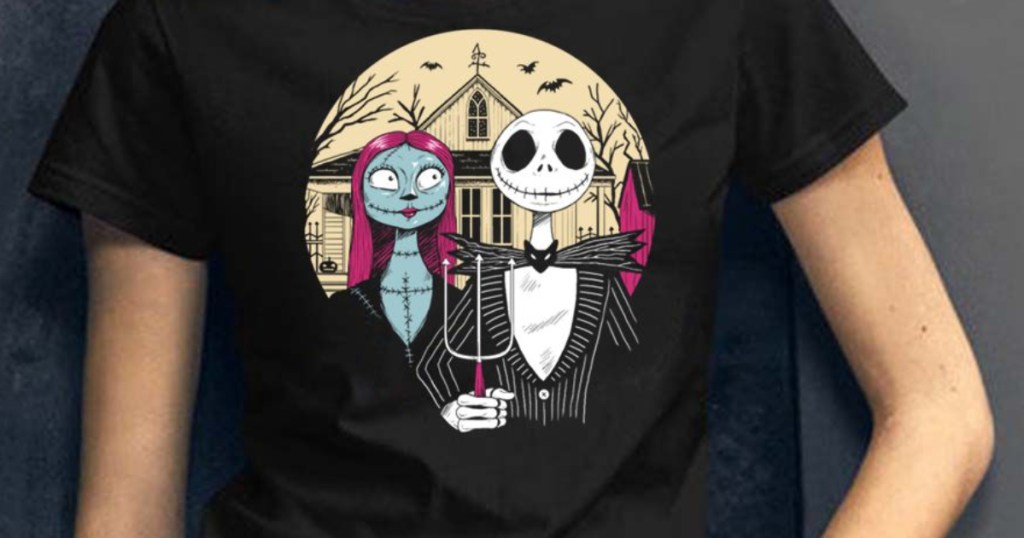 Nightmare Before Christmas Gothic Tee