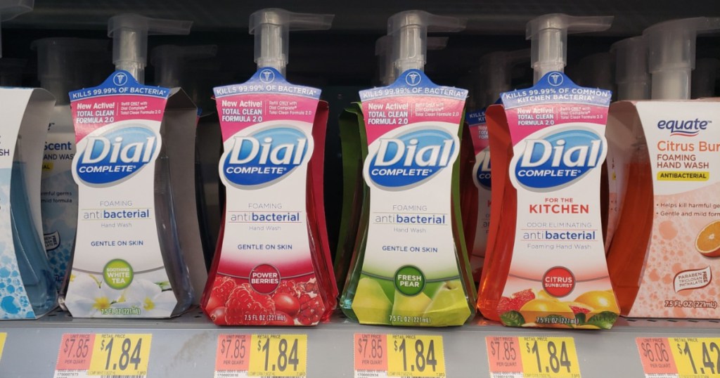 Dial Foaming Hand Soap at Walmart 