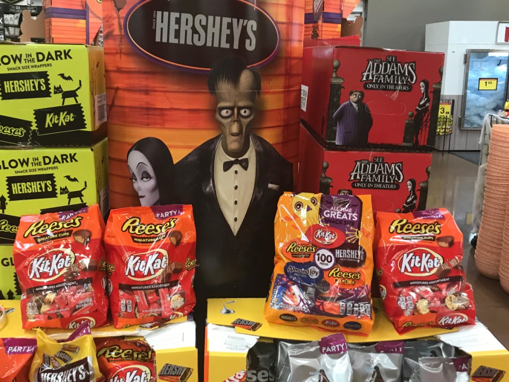 Halloween Candy Display at Kroger