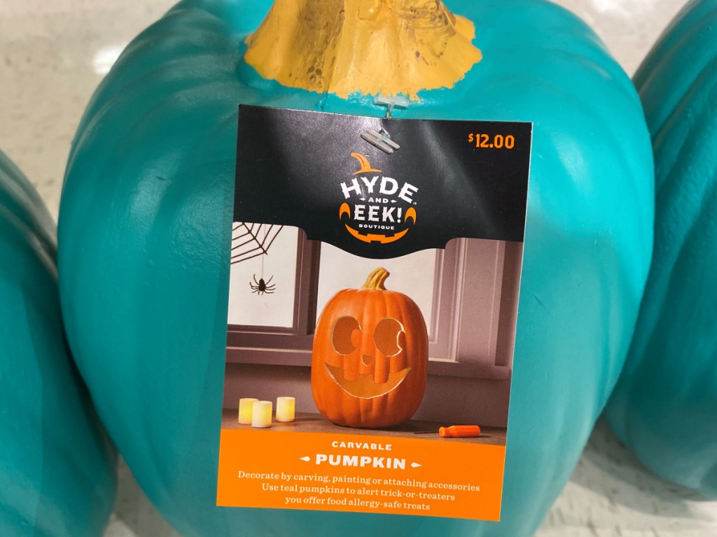 Teal Pumpkin at Target 