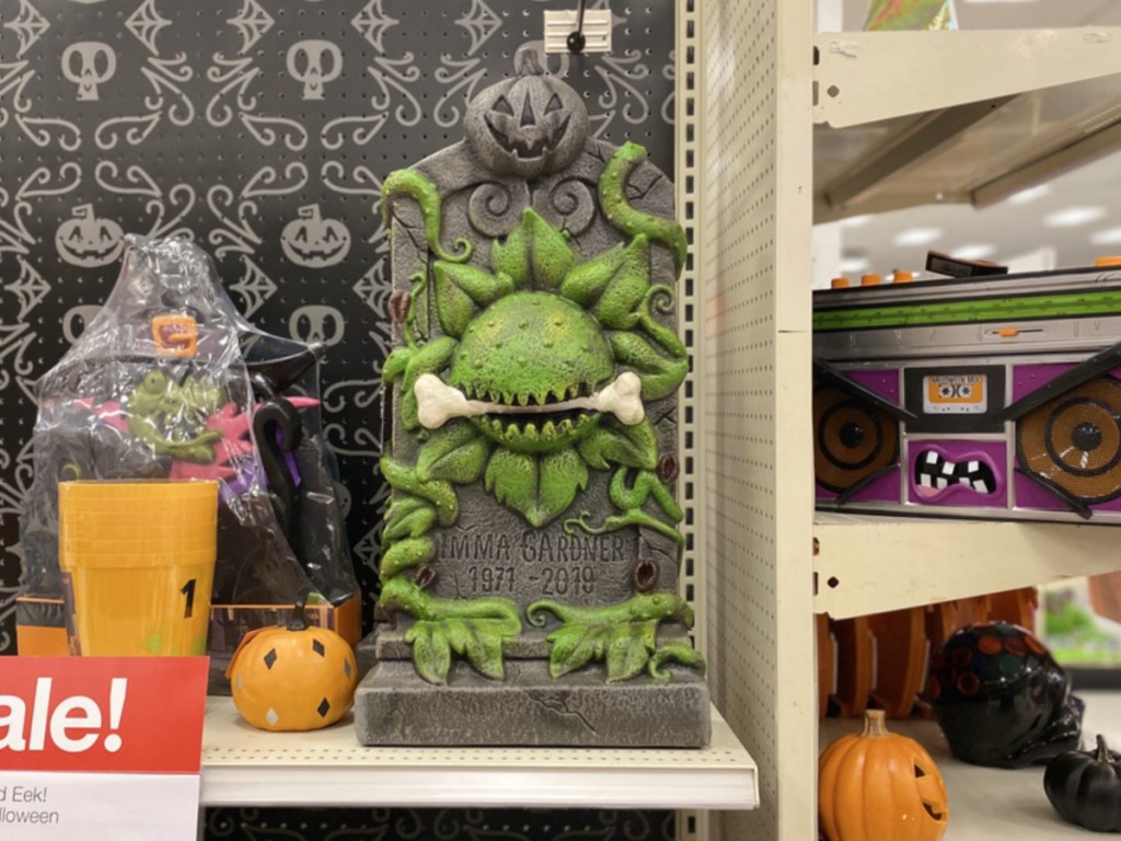 Halloween Tombstone at Target 