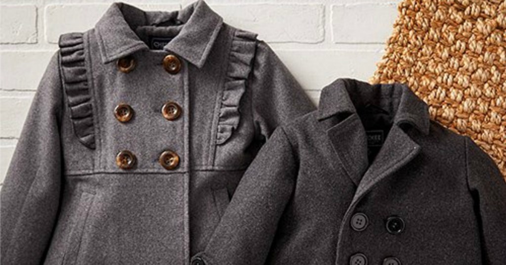 Cherokee peacoats for kids