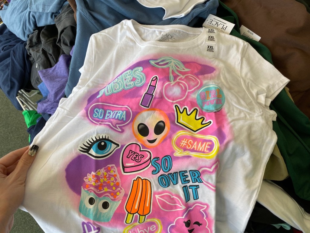 Children's Place Tees at Dollar Tree