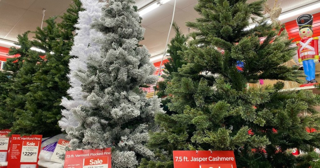 Christmas Trees at Michaels