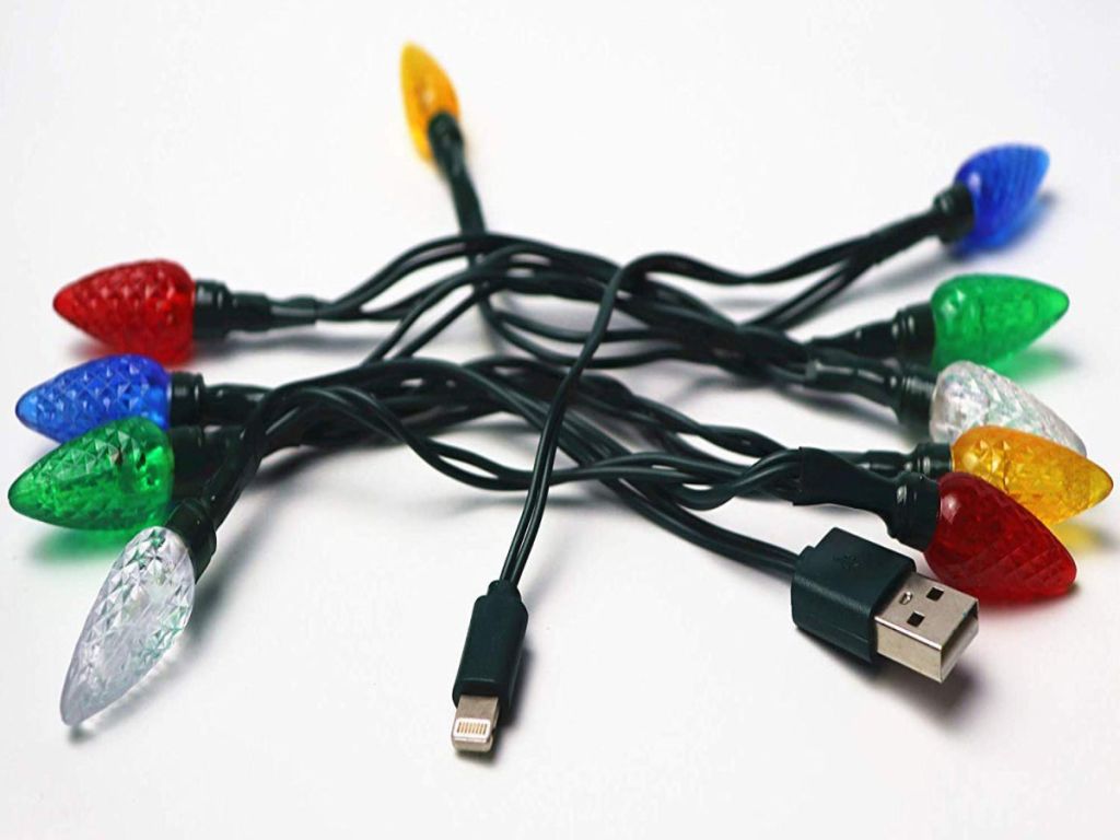 Christmas lights phone charger