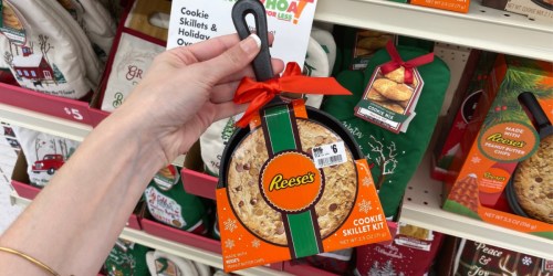 Cast Iron Skillet Cookie Kits Only $6 at Big Lots | Reese’s, Oreo & More